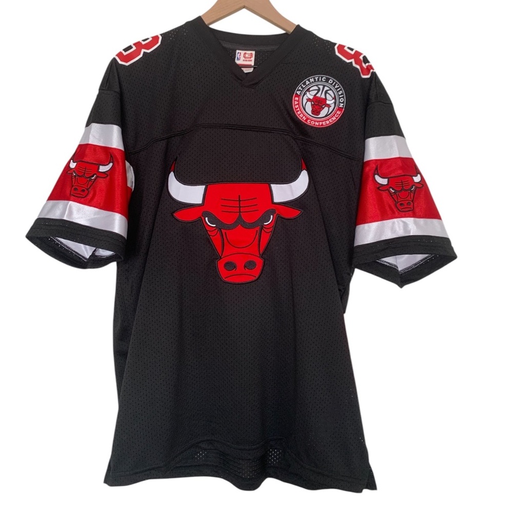MENS NBA CHICAGO BULLS PATCH JERSEY TEE